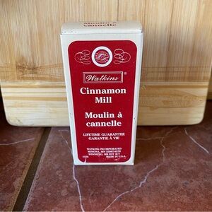 NEW Watkins Cinnamon Mill Grinder Made in USA